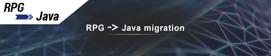 RPG -> Java migration